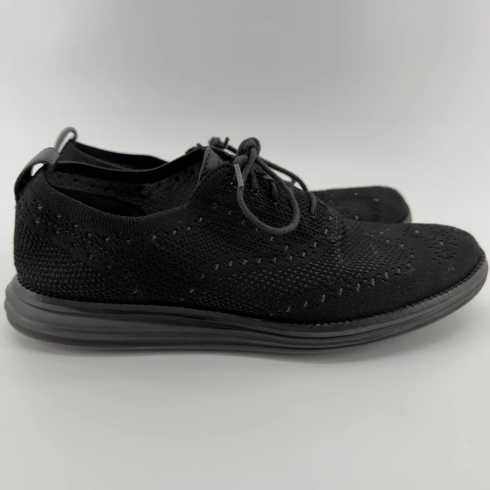 Cole Haan OriginalGrand Stitchlite Wingtip‎ Oxford Black Mens 10M